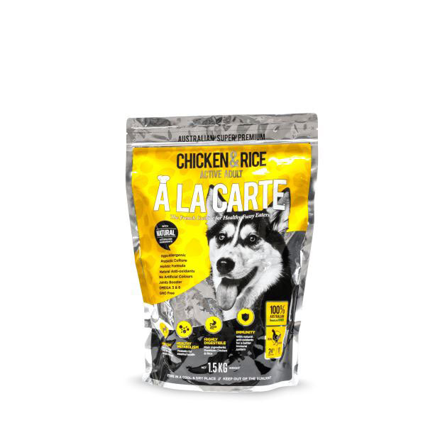 A-la-Carte Platinum Chicken & Rice Dog Food